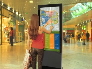 shopping mall digital signage